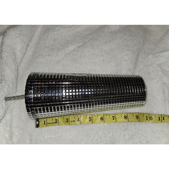 Starbucks 2023 Holiday Silver Chrome Grid Tumbler 24oz Venti Size New - Picture 8 of 8